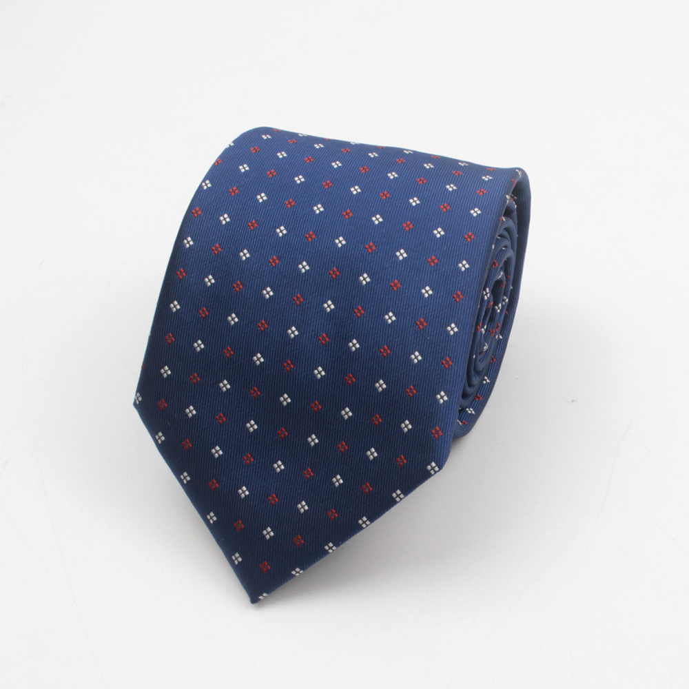 Men's Tie 8cm Stripe Dot Neckt - đánh giá và giá Men Formal Wear Red