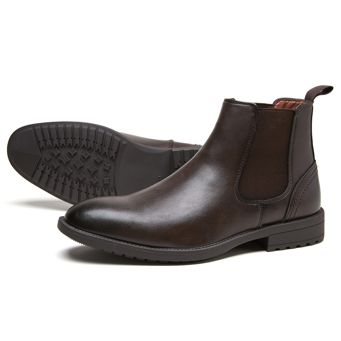 Men Leather Chelsea Boots Slip - đánh giá và giá Men'S Formal Style