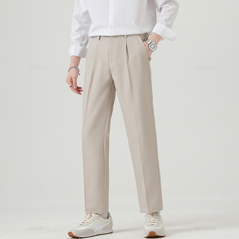 Brand Clothing Smooth Suit Pan - đánh giá và giá Men'S Formal Style
