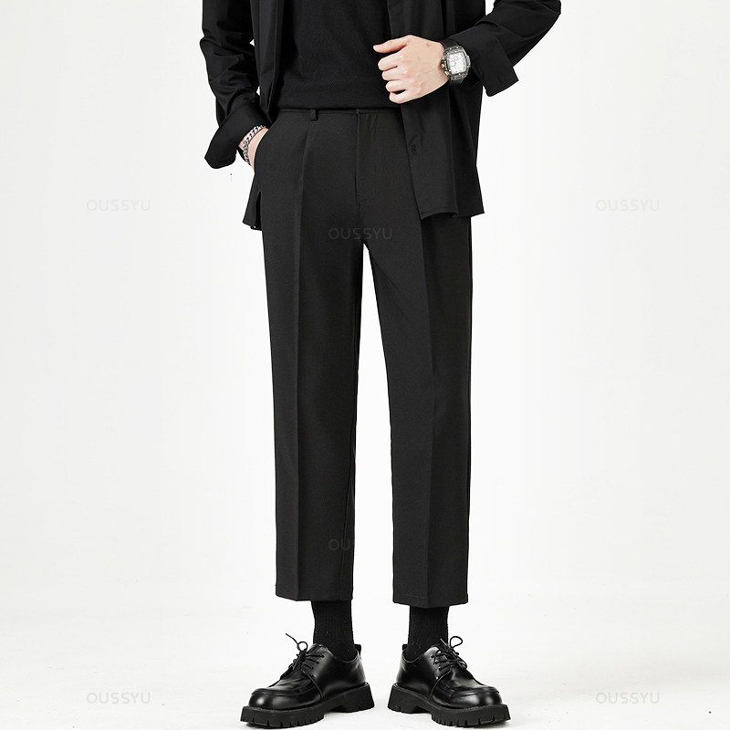 Brand Clothing Smooth Suit Pan - đánh giá và giá Men'S Formal Style