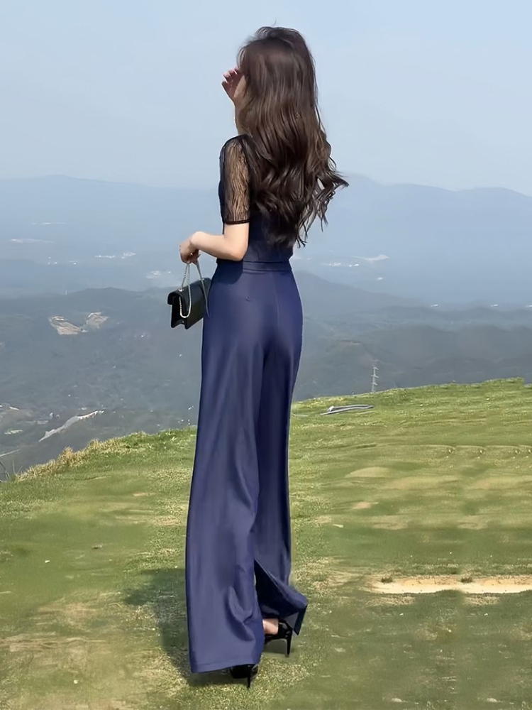 Wide Leg Women's Pants Two Pie - đánh giá và giá Men'S Formal Style