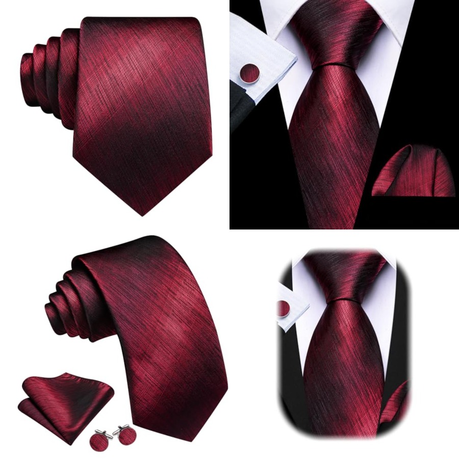Tie Sets for Men Silk Stripe N - đánh giá và giá Silk Tie Woven