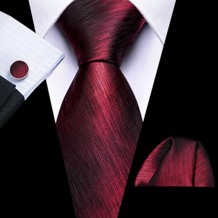 Tie Sets for Men Silk Stripe N - đánh giá và giá Silk Tie Woven