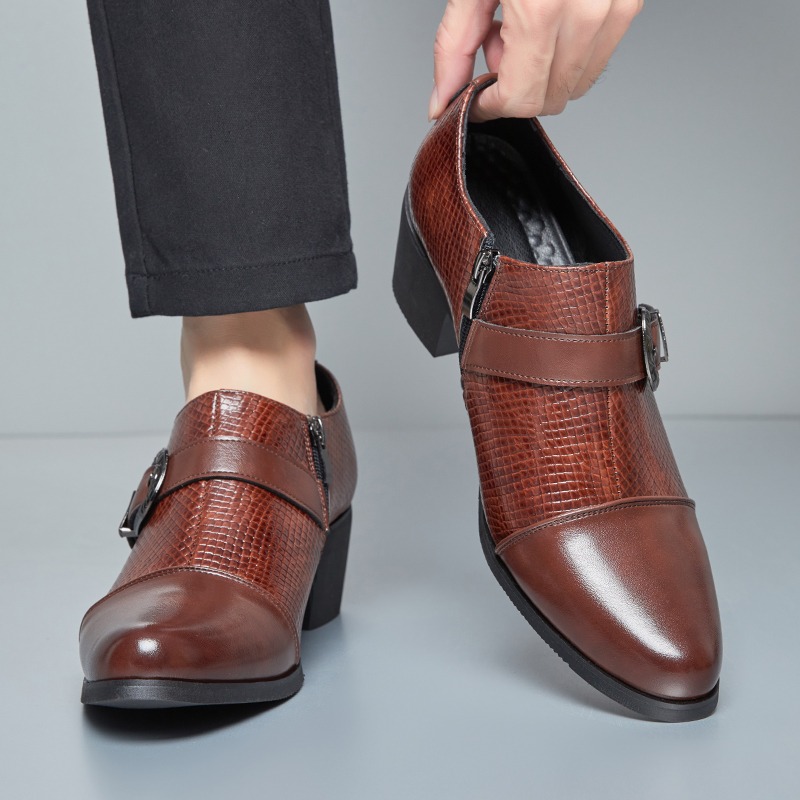 Vintage Style Men's High Heel  - đánh giá và giá Men'S Formal Style