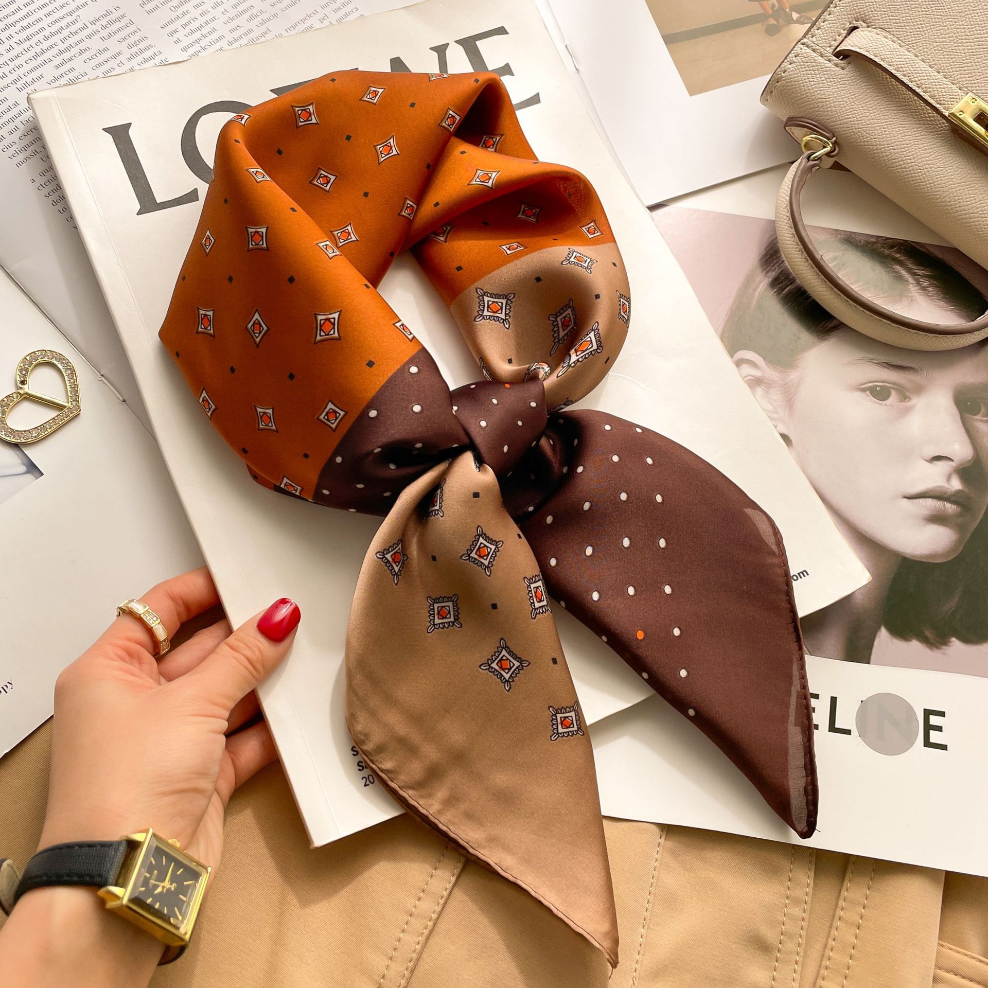 2025 Luxury Fashion Print 70*7 - đánh giá và giá Silk Tie Woven
