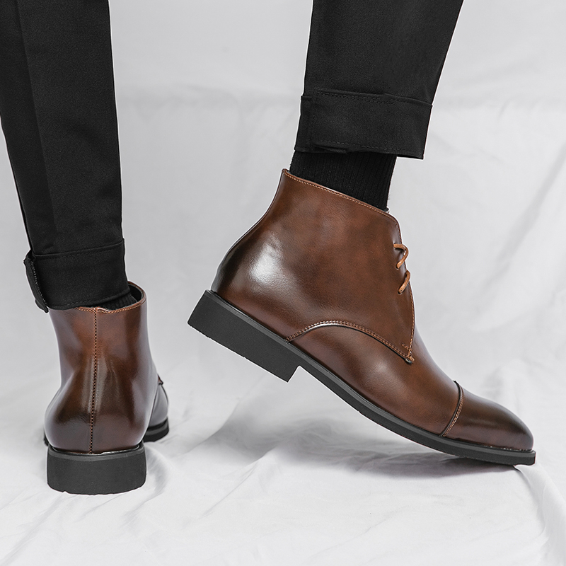 English Style Men's Genuine Le - đánh giá và giá Men'S Formal Style