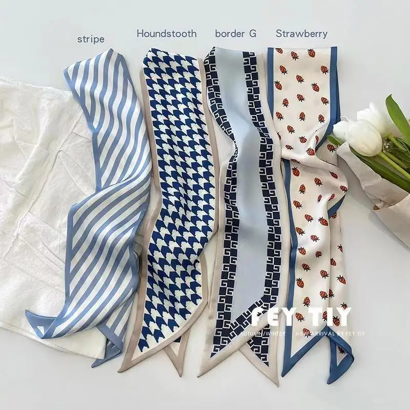Set Series Silk Satin Scarf Wo - đánh giá và giá Silk Tie Woven