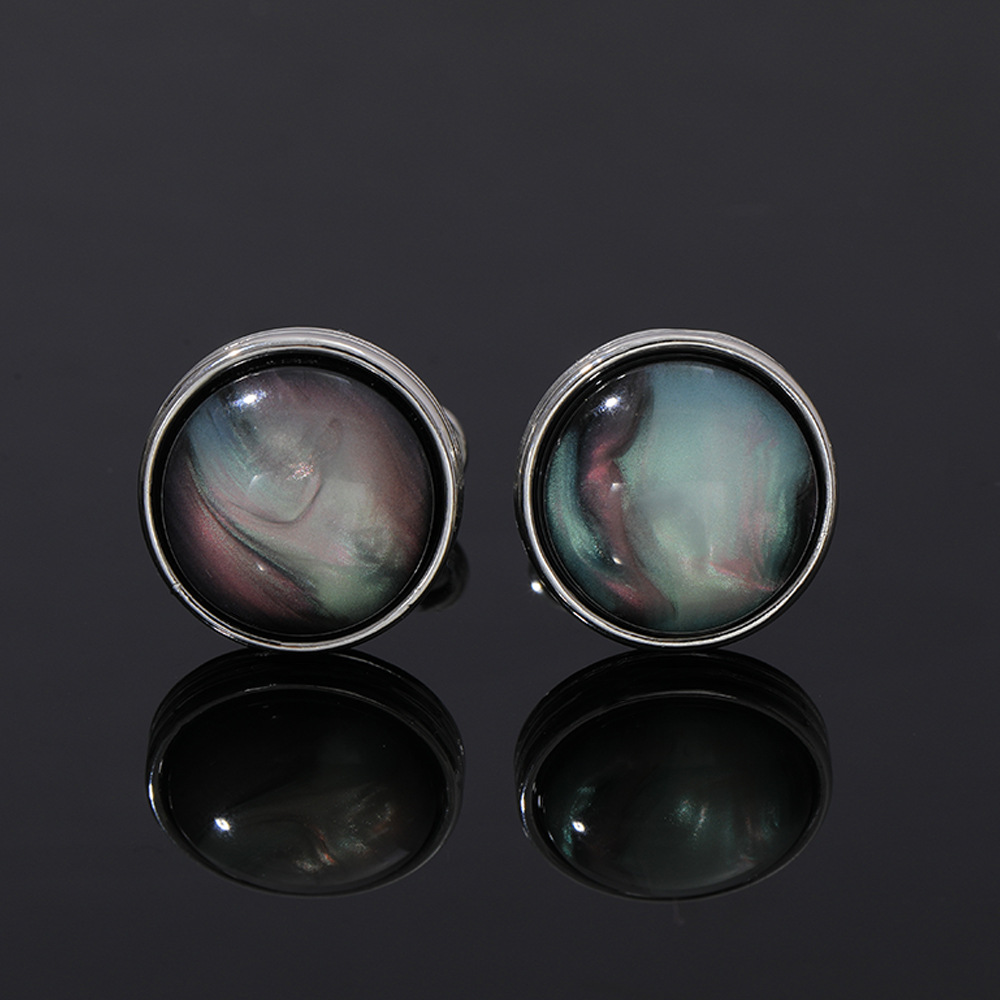 Round Crystal Cufflinks for Me - đánh giá và giá Men'S Formal Style