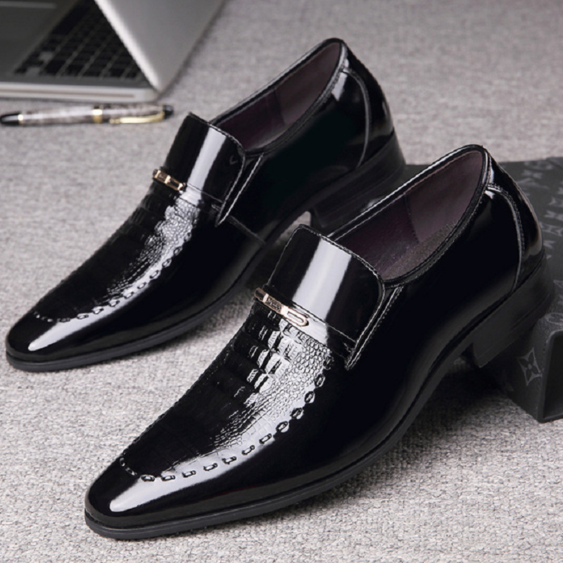 Men Leather Shoes Patent Leath - đánh giá và giá Patent Leather Oxford