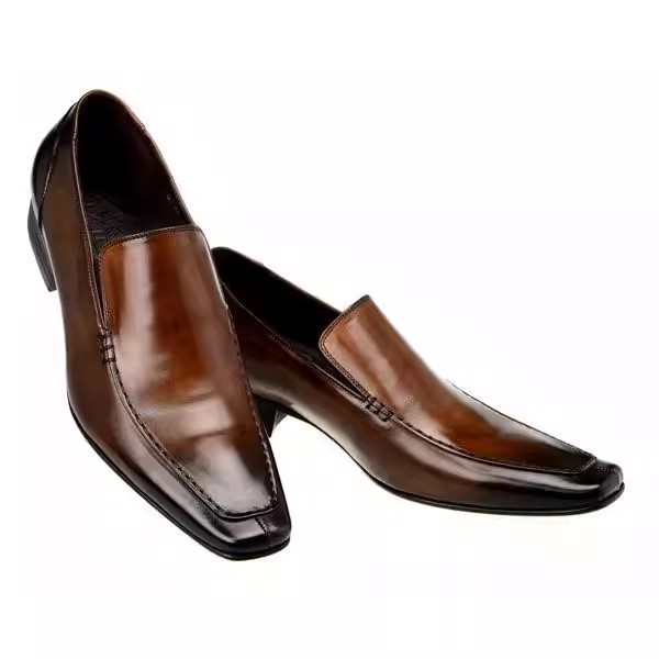 Japanese Style Pointed Leather - đánh giá và giá Men'S Formal Style