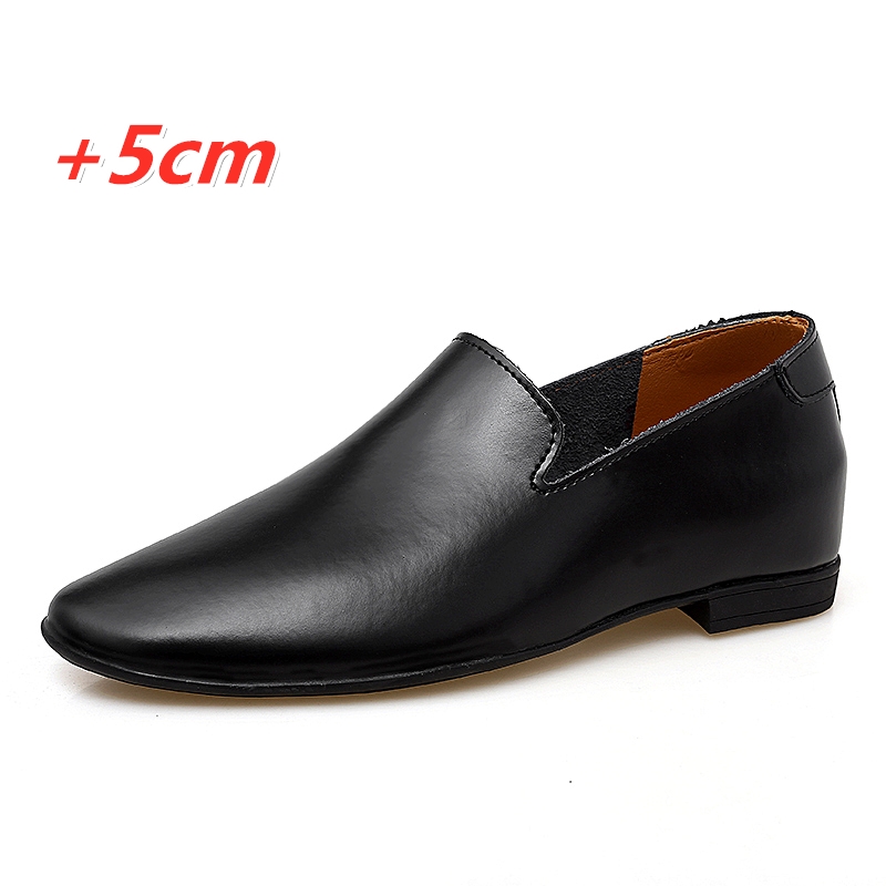 Loafers Men Elevator Shoes Men - đánh giá và giá Patent Leather Oxford