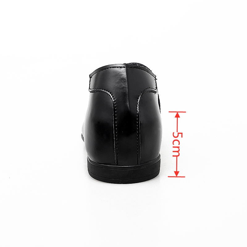 Loafers Men Elevator Shoes Men - đánh giá và giá Patent Leather Oxford