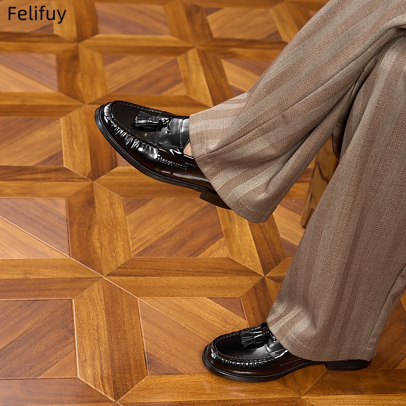 New Men Patent Genuine leather - đánh giá và giá Patent Leather Oxford