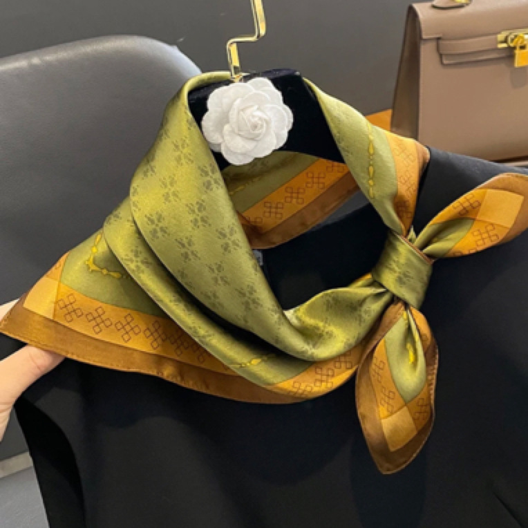 Luxury Vintage Silk Scarf Wome - đánh giá và giá Silk Tie Woven