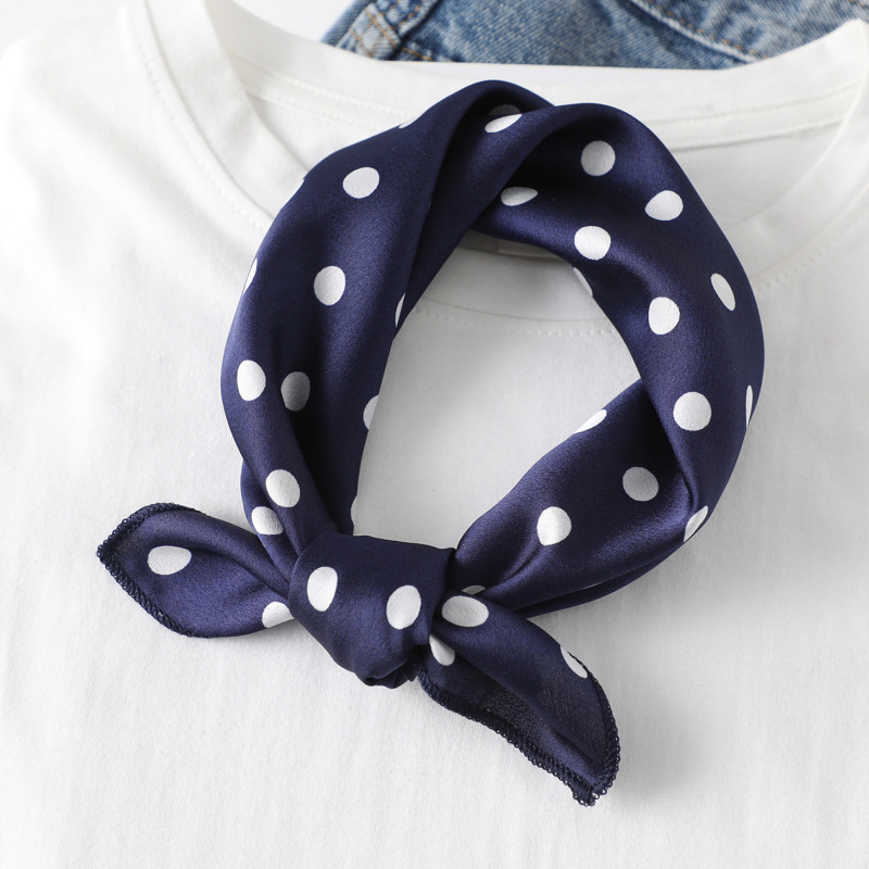50x50 Square Scarf Hair Tie Ba - đánh giá và giá Silk Tie Woven
