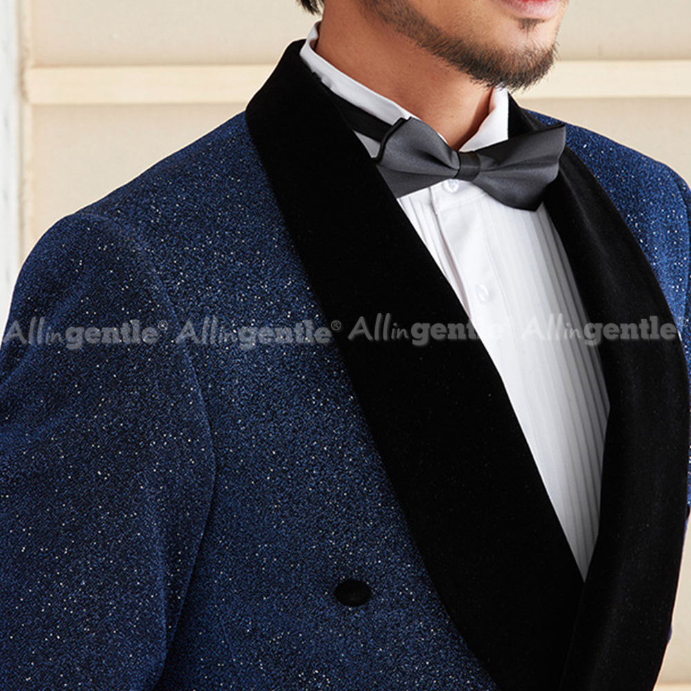 Elegant Sequin 2 Piece Suit Se - đánh giá và giá Men Formal Wear For Dinner