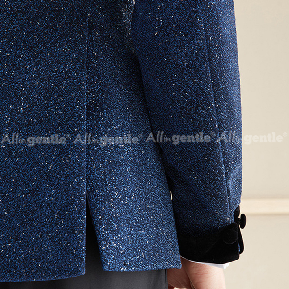 Elegant Sequin 2 Piece Suit Se - đánh giá và giá Men Formal Wear For Dinner