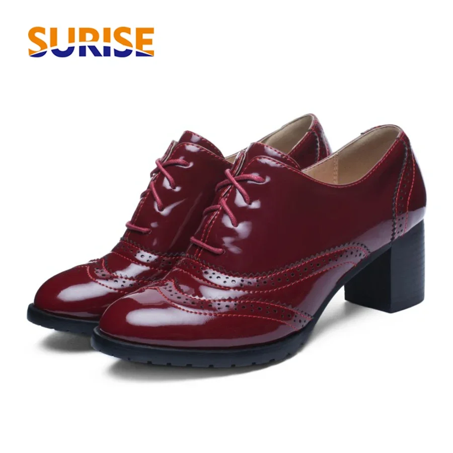British Women's Oxfords Blue R - đánh giá và giá Patent Leather Oxford