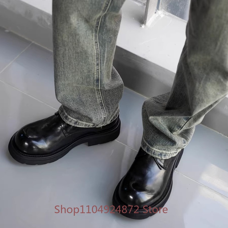 Luxury Fashion Round Toe Derby - đánh giá và giá Men'S Formal Style