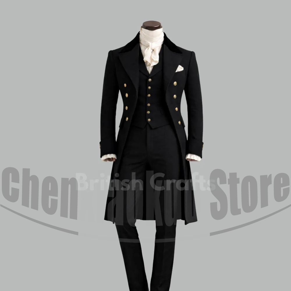 Black Men Victorian Tailcoat 3 - đánh giá và giá Victorian Men'S Formal Wear