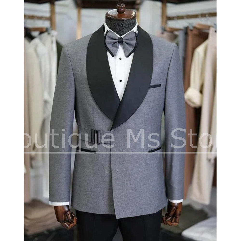 Chic Men Suit Fashion Shawl La - đánh giá và giá Men Formal Wear For Dinner